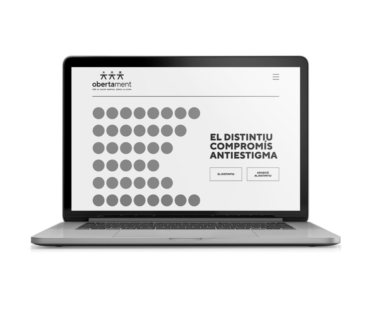 Obertament: Diseño modular adaptado a todos los dispositivos