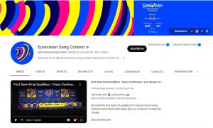 eurovisión y la influencia de las redes sociales youtube